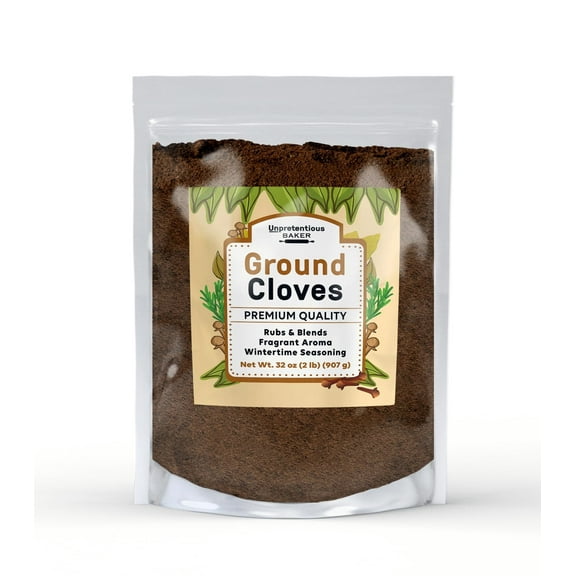 Unpretentious Ground Cloves, 2 lb, Non-GMO Ingredient, Baked Goods