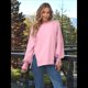 thumbnail image 5 of Sudaderas de Gran Tamaño para Mujer, Sudaderas con Capucha, Camisetas de Cuello Redondo, Conjuntos de Otoño, Ropa de Invierno Y2K para Adolescentes Rosa L, 5 of 7