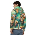 thumbnail image 4 of Naloa Colorful World Map Men’s Hoodies, Zip up Hoodie, Sweatshirts,Hoodies for Men Sizes S-3XL-3X-Large, 4 of 5