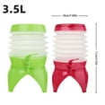 thumbnail image 3 of CGZQFEI&nbsp; Plastic Drink Dispensers For Camp,Portable Collapsible Beverage Dispenser,Plastic Drink Dispenser with Spigot and stand,100% Leakproof.Lemonade Dispenser With Ice Cylinder.3.5L, 3 of 8
