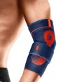 thumbnail image 2 of Sporlastic Epidyn Supreme Elbow Support-Orange/Blue-XL, 2 of 4