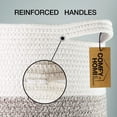 thumbnail image 3 of Cuerda de algodón tejida grande COMFY-Homi XXL para ropa sucia, 3 of 6