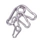 thumbnail image 4 of 304 Stainless Steel Spring Carabiner Snap Hook Keychain Quick Link Lock Buckle, 4 of 5