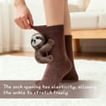 thumbnail image 6 of Animal Socks, Sloth Socks 3D Knit Animal Sock for Women, Double-Layer Cotton Funny Christmas Hugging Sock, Winter Socks (Cat #670), 6 of 14