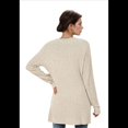 thumbnail image 4 of Long-Sleeved Knitted Cardigan M, 4 of 7