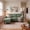 Green, variant on Lacoo L-Shaped Sofa Couch, 72" Modern Reversible Chaise Cloud Sofa with Cushions for Living Room, Apartment and Small Space, Gray