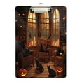 thumbnail image 2 of Acrylic Writing Tablet,Halloween Cat12.5"×9"Rectangular One-sided Printed Clear Acrylic Writing Tablet., 2 of 8