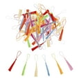 thumbnail image 1 of 120 Piezas de Borlas de Llavero, Anillos de Llavero para Manualidades con Llavero de Borlas, Llavero, Proyectos de Bricolaje, de Joyería BLESIY colgantes de borla, 1 of 8