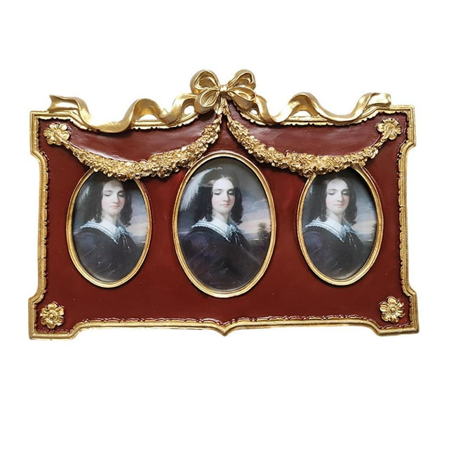 jifeng Rodeo Antique Photo Frame Photo Display Photo Holder Frame for Home Wall 53