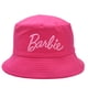 thumbnail image 4 of Sombrero de pescador de color rosa empolvado, sombrero bordado, sombrero de lavabo, sombrero de pesca informal de verano para mujer, 4 of 6