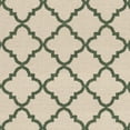 thumbnail image 6 of SAFAVIEH Beach House Nima Trellis Indoor/Outdoor Area Rug Cream/Green, 3' x 5', 6 of 7
