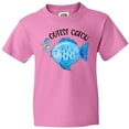 thumbnail image 3 of Inktastic Cutest Catch Cute Blue Fish Youth T-Shirt, 3 of 5
