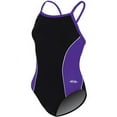 thumbnail image 3 of (Price/each)Dolfin 9672L - Women's Team Panel V-2 Back-Black/Red/White-26, 3 of 4