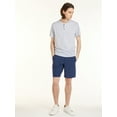 Men's and Big Men's Flat Front Shorts, 9" Inseam, Sizes 3046