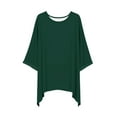 thumbnail image 5 of Plus Size Fall Blouse for Women Womens Shirts Plus Size Tunic Womens 3/4 Length Sleeve Tops Plus Size Women's Blouses My Items, 5 of 5