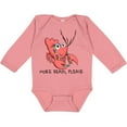 thumbnail image 3 of Inktastic More Beads, Please Cute Mardi Gras Crawfish Boys or Girls Long Sleeve Baby Bodysuit, 3 of 5