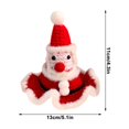 thumbnail image 3 of Ropa para Mascotas XWSHYW para Perros Grandes Árbol de Navidad Muñeco de Nieve Sombrero Mediano Shiba Inu, 3 of 6