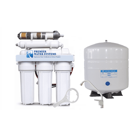 6 Stage ALKALINE pH Plus & ORP Negative Reverse Osmosis Drinking Water Filtration System | 75 GPD