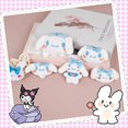thumbnail image 2 of Broche de Sanrio de peluche de dibujos animados de estilo japonés, bolsa de zapatos y calcetines, muñeco decorativo de Meiletti Cinnamon, 2 of 5