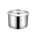 thumbnail image 4 of Olla de condimento de acero inoxidable 304 para barbacoa, cocina, tanque de aceite de cerdo, olla para guisar con tapa, caja de sabor, condimento de restaurante, tazón para huevos, 4 of 5