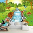 thumbnail image 1 of 3D Wallpaper Kids Cartoon Animal SKU# WAL0274, 1 of 1