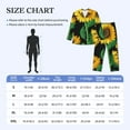 thumbnail image 6 of Kll Sunflower 1 Sleepwear Mens Flannel Pajamas,Long Cotton Pj Set, 6 of 9