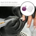 thumbnail image 3 of Shisuyan Nail Drill Bit Storage Holder 48 Holes Nail Drill Bits Box Container Box, 3 of 8