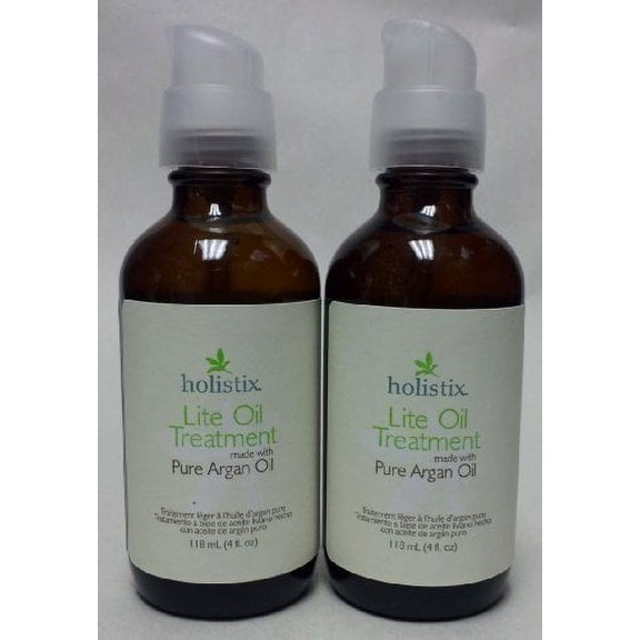 Holistix Lite Oil Treatment with Pure Argan Oil 4 Oz. Set of 2