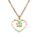 thumbnail image 1 of Collar Corazón Mujer con Dije de Huella de Perro LuckyLy, Acero Inoxidable, Modelo Paw dorado UNITALLA, 1 of 8
