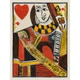 thumbnail image 3 of Unknown 19x24 Black Modern Framed Museum Art Print Titled - Vintage Cards I, 3 of 5