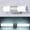 B, variant on LINMOUA LED Bathroom Vanity Light 12W/16W Bathroom Vanity Lighting Fixture Wall Lamp Make-up Mirror Front Light