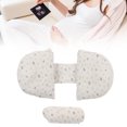 thumbnail image 1 of Almohadas para el embarazo almohada de cuña de maternidad con estampado floral extraíble en forma de U ayuda para dormir para el hospital para mujeres ANGGREK  Otros, 1 of 8