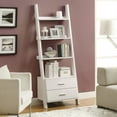 thumbnail image 2 of Porch & Den Bookshelf, Bookcase, Etagere, Ladder, 4 Tier, 69" Height, Office, Bedroom, Laminate, Contemporary, Modern, 2 of 3