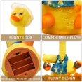 thumbnail image 3 of Singing Dancing Plush Toy With Light, Recording Duck Singing Duck Toy Interactive Plush Toy Duck For Children Interactive Gifts, 3 of 5