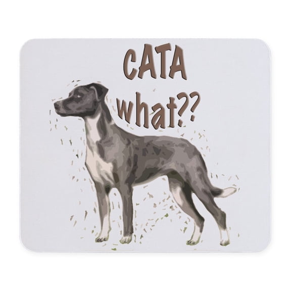 CafePress - CATA WHAT Mousepad - Non-slip Rubber Mousepad, Gaming Mouse Pad