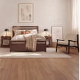thumbnail image 3 of Grain Wood Furniture Loft Queen Size Solid Wood Bed, Brushed Mocha, 3 of 7