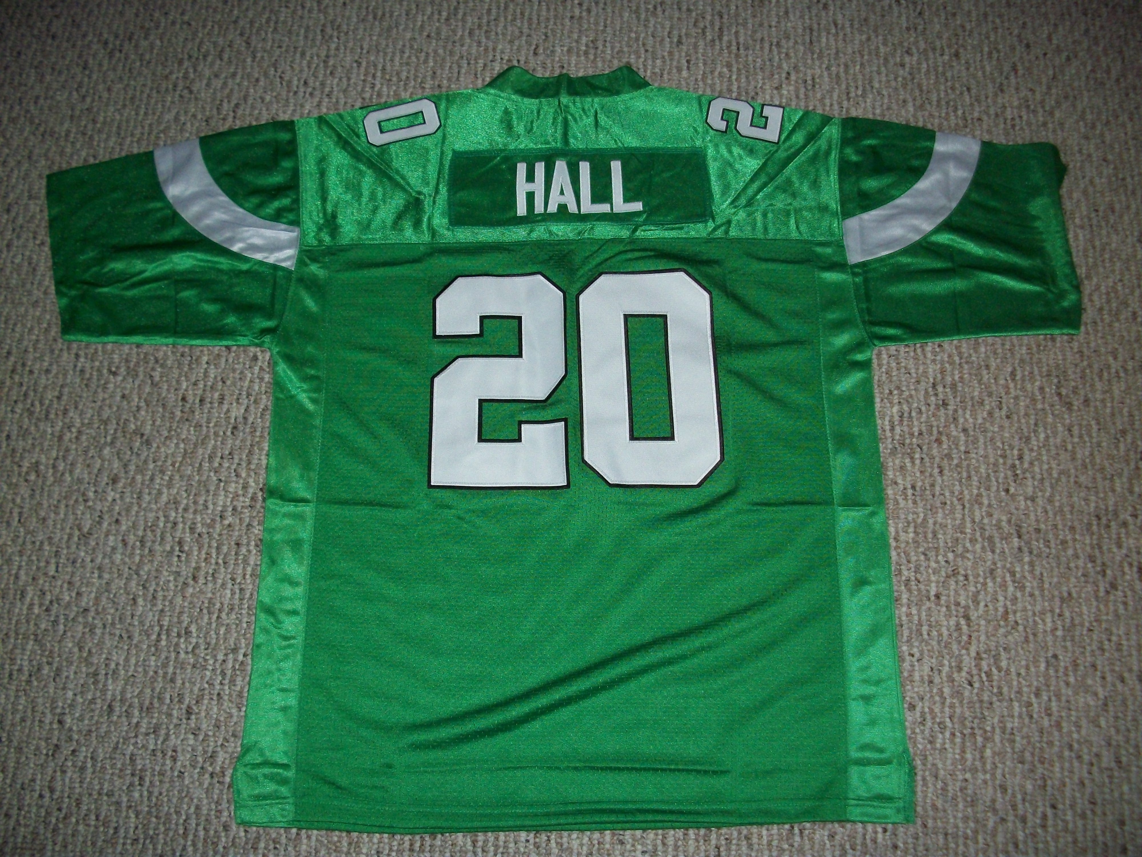 Men's Breece Hall #20 "New York Jets" Stitched Jersey