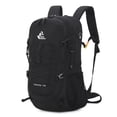 thumbnail image 1 of Mochila de senderismo Bseash, impermeable, 40 L, con funda para lluvia, color negro, 1 of 9