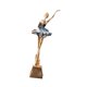 thumbnail image 4 of Estatua de bailarina de ballet, estatua de bailarina de mesa, escultura de bailarina de ballet de resina Estilo B, 4 of 9