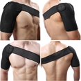 thumbnail image 2 of Single Shoulder Support Wrap Adjustable Detachable Bandage Cuff Brace Sleeve Pad Guard Protector Sportswear Accessories, 2 of 9