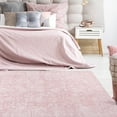 thumbnail image 3 of SPRINDAY Boho 5'x7' Area Rug, Large Vintage Distressed Pink Rugs for living room Kitchen, Non-Slip Washable Carpet for Home Office Decor, 3 of 8