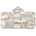 thumbnail image 3 of YAZAOO Towels Kids Hooded Beach Towel Whimsical Gray Pumpkins Pool Bath Towel Soft, 3 of 7