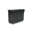 thumbnail image 5 of Homestyles Create-a-Cart Wood Rolling Kitchen Cart in Black, 5 of 8
