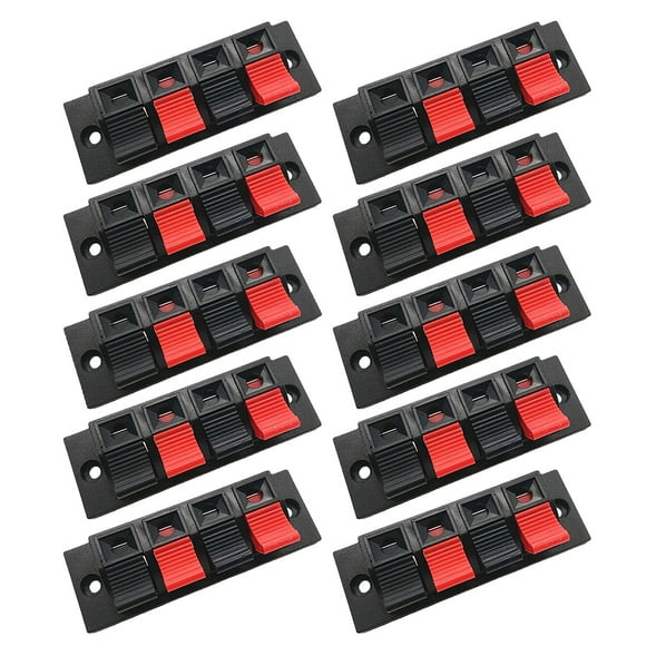 BRIGHTFUFU Conectores de altavoz de 10pcs Conectores Subwoofer Taps Box Terminal Binding Post