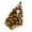 Bronze, variant on Zeiwohndc Quick Holiday Decors 45cm Pre Light Christmas Tree For Home Office Or Gift Display