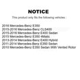 thumbnail image 2 of Transit Auto Rear Disc Rotors Semi-Metallic Pads Parking Brake Shoes and Hardware Kit for Car Mercedes-Benz E350 E400 CLS400 K8S-104665, 2 of 11
