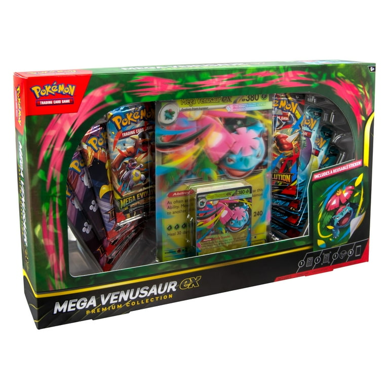 POKEMON MEGA VENUSAUR EX PREMIUM BOX - Walmart.com