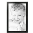 thumbnail image 2 of ArtToFrames 11" x 17" Woodgrain Black Shadowbox 1.5 inch Tall Picture Frame, 11x17 inch Black Wood Poster Frame (WOM-5139), 3 Pack, 2 of 6
