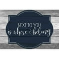 thumbnail image 3 of Kimberly, Allen 18x13 Black Modern Framed Museum Art Print Titled - Next to You, 3 of 5