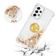 thumbnail image 5 of Funda para Samsung Galaxy A53 5G con Brillo Líquido Flotante, Purpurina, Parachoques y Anillo Giratorio Soporte, 5 of 5